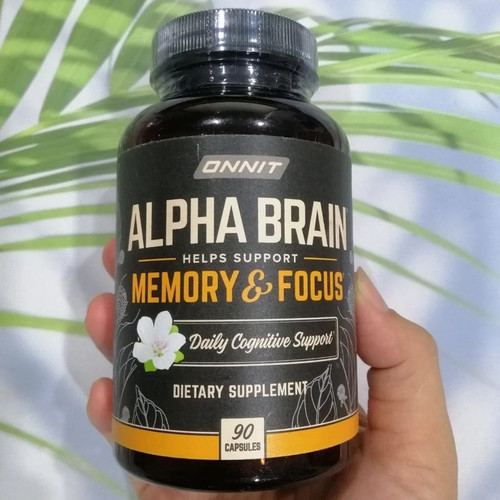 Alpha brain memory focus daily - focus,