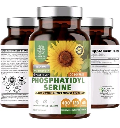 Phosphatidyl serine 400mg - phosphatidyl,
