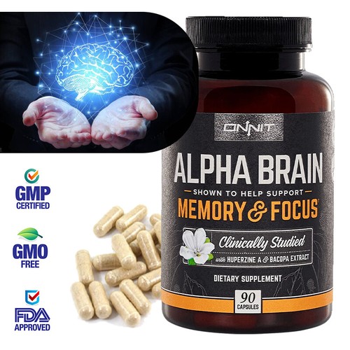 Brain supplement memory focus - brain,