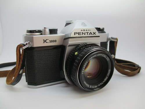 Pentax k1000 35mm slr film - pentax,