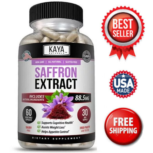 Saffron crocus extract - saffron, 60ct