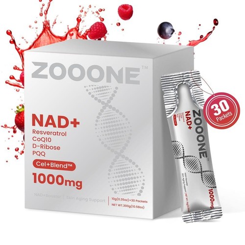 Zooone nad 1000mg berry drink - zooone, nad+