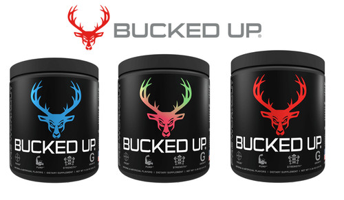Bucked pre workout pump - up,